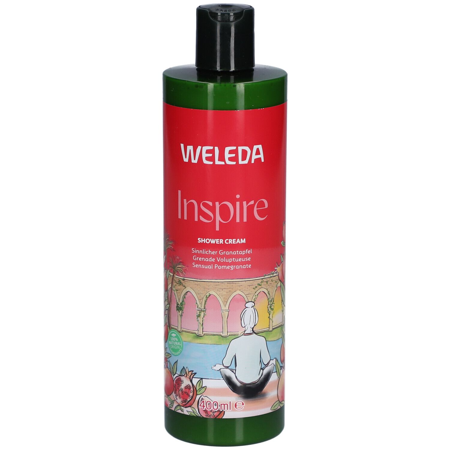 WELEDA Inspire Duschcreme Granatapfel