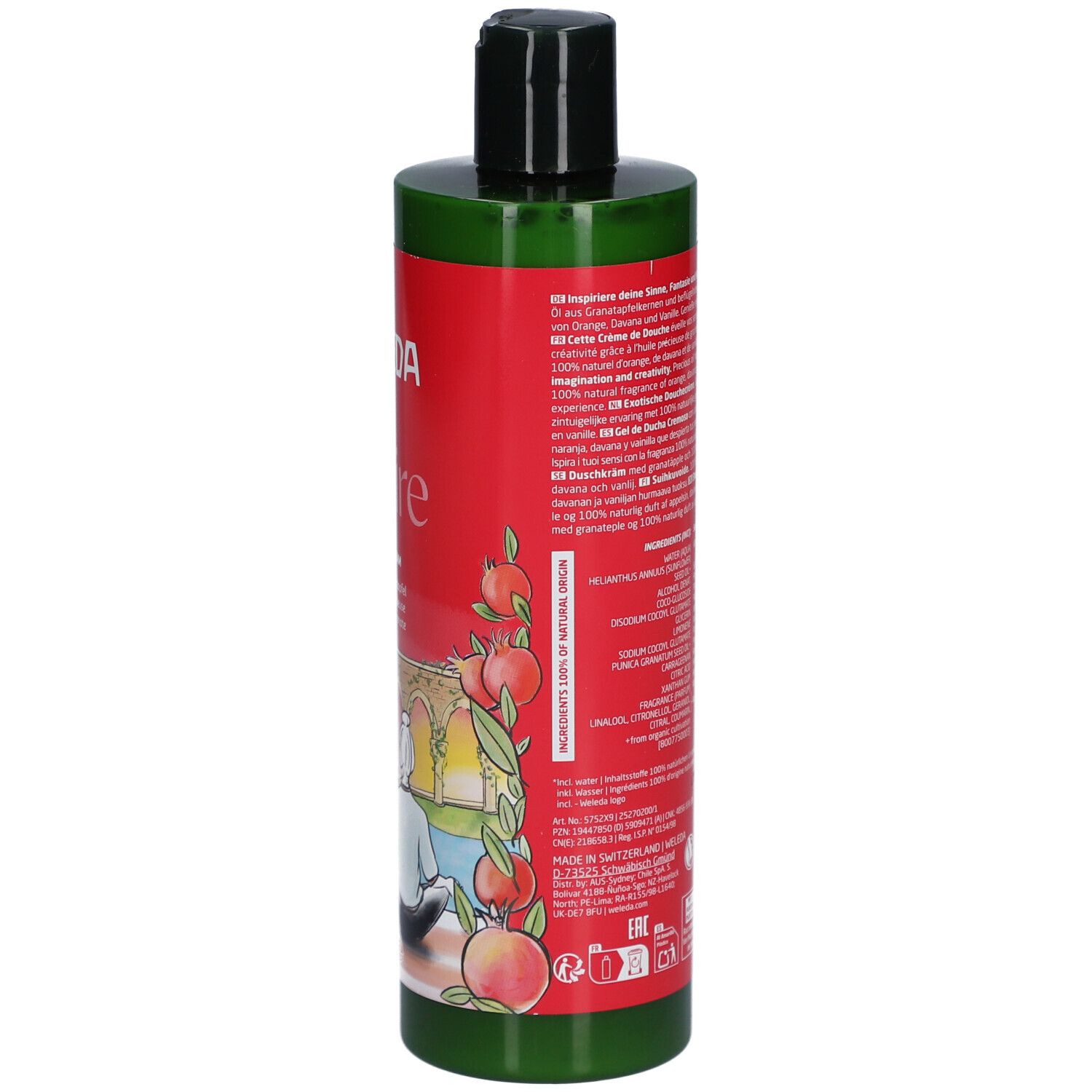 WELEDA Inspire Duschcreme Granatapfel