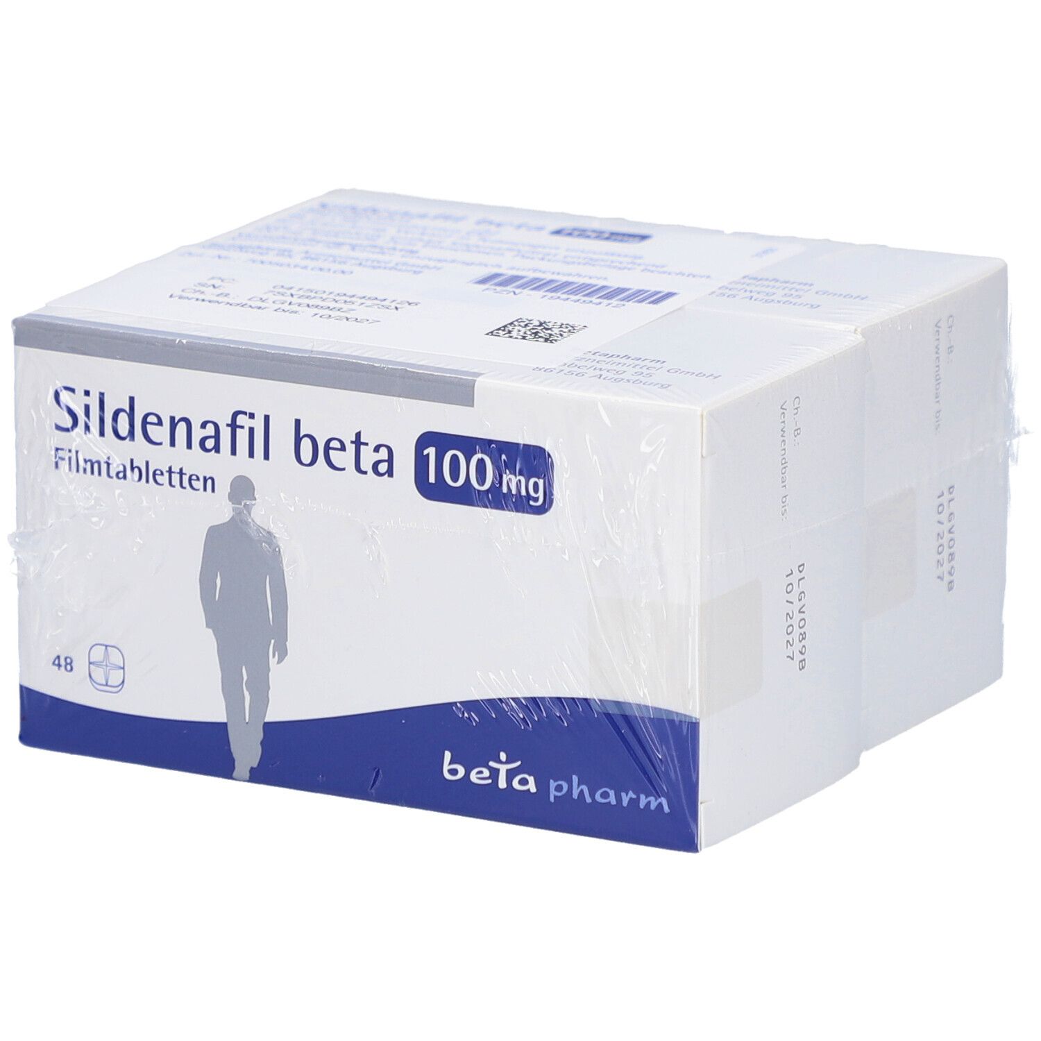 SILDENAFIL beta 100 mg Filmtabletten
