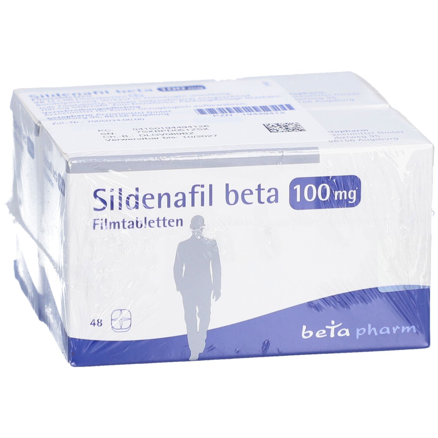 SILDENAFIL beta 100 mg Filmtabletten
