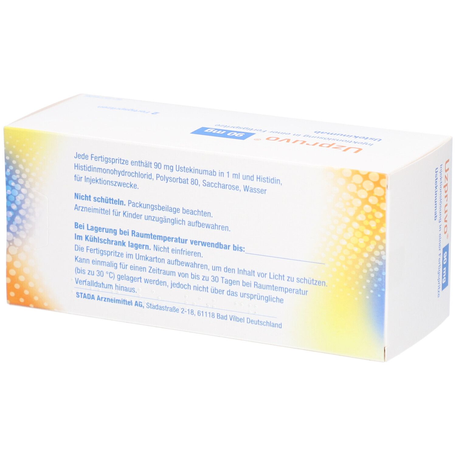 UZPRUVO 90 mg Injektionslösung i.e.Fertigspr.
