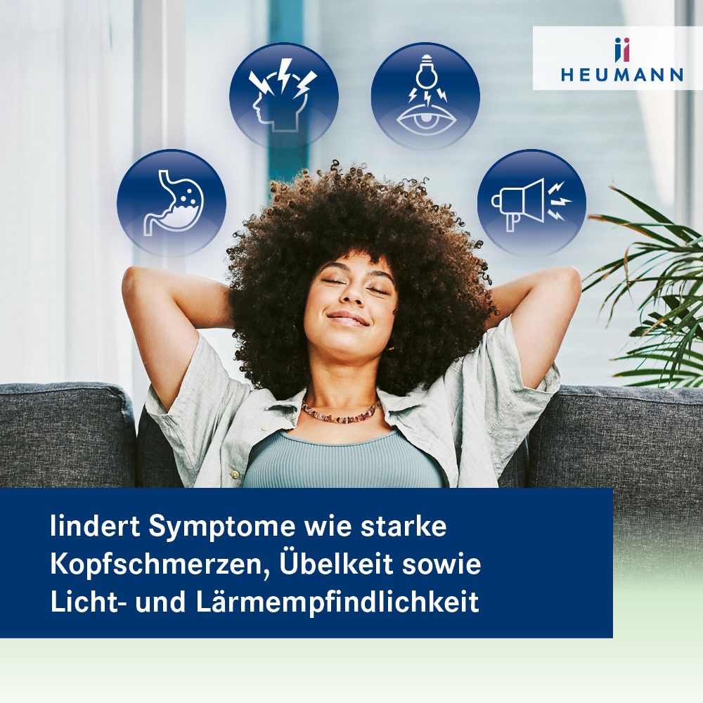 Rizatriptan HEUMANN bei Migräne 5 mg Tabletten
