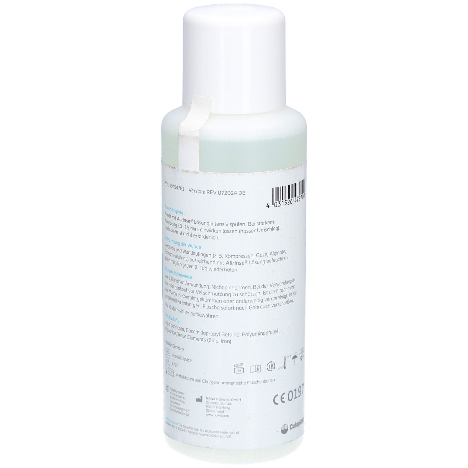 Allrinse® Wundspüllösung – alkoholfreie, reinigungsaktive Lösung