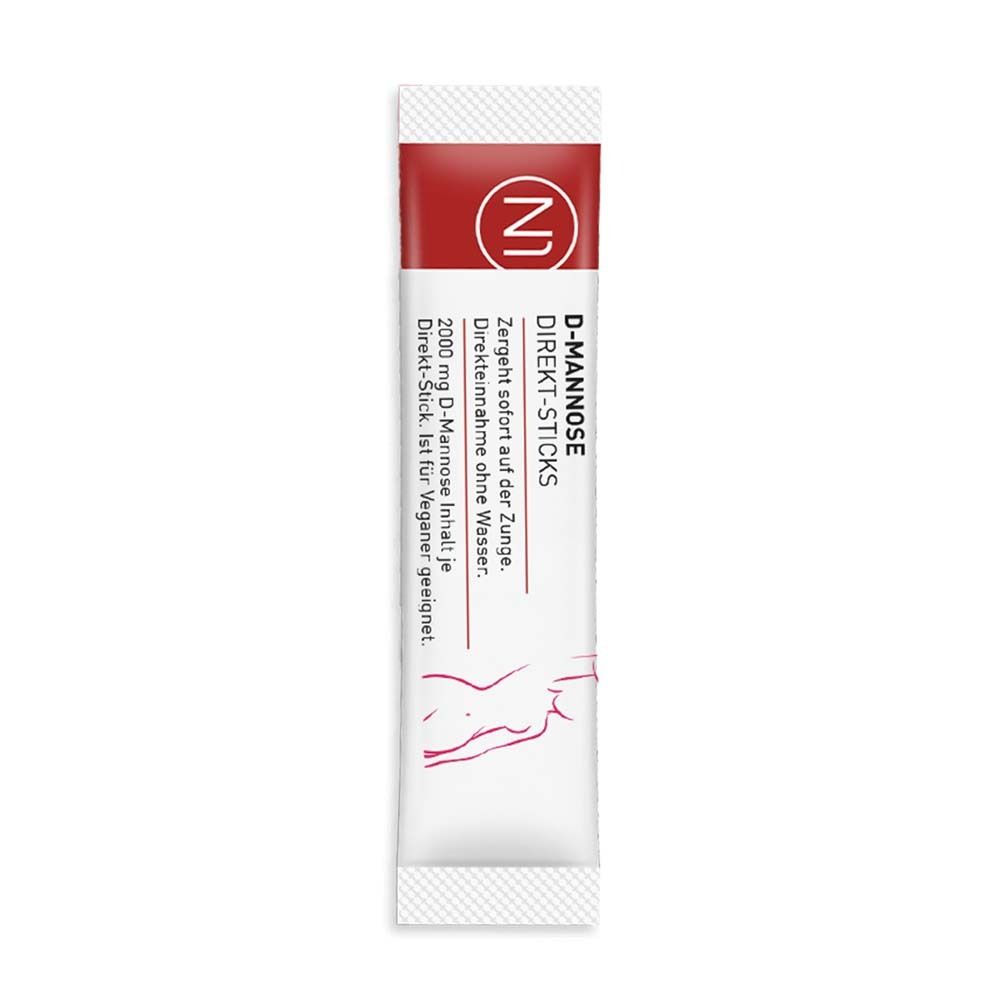 N1 D-MANNOSE Direkt-Sticks – 2.000 mg pro Stick – Leckerer Beeren-Geschmack