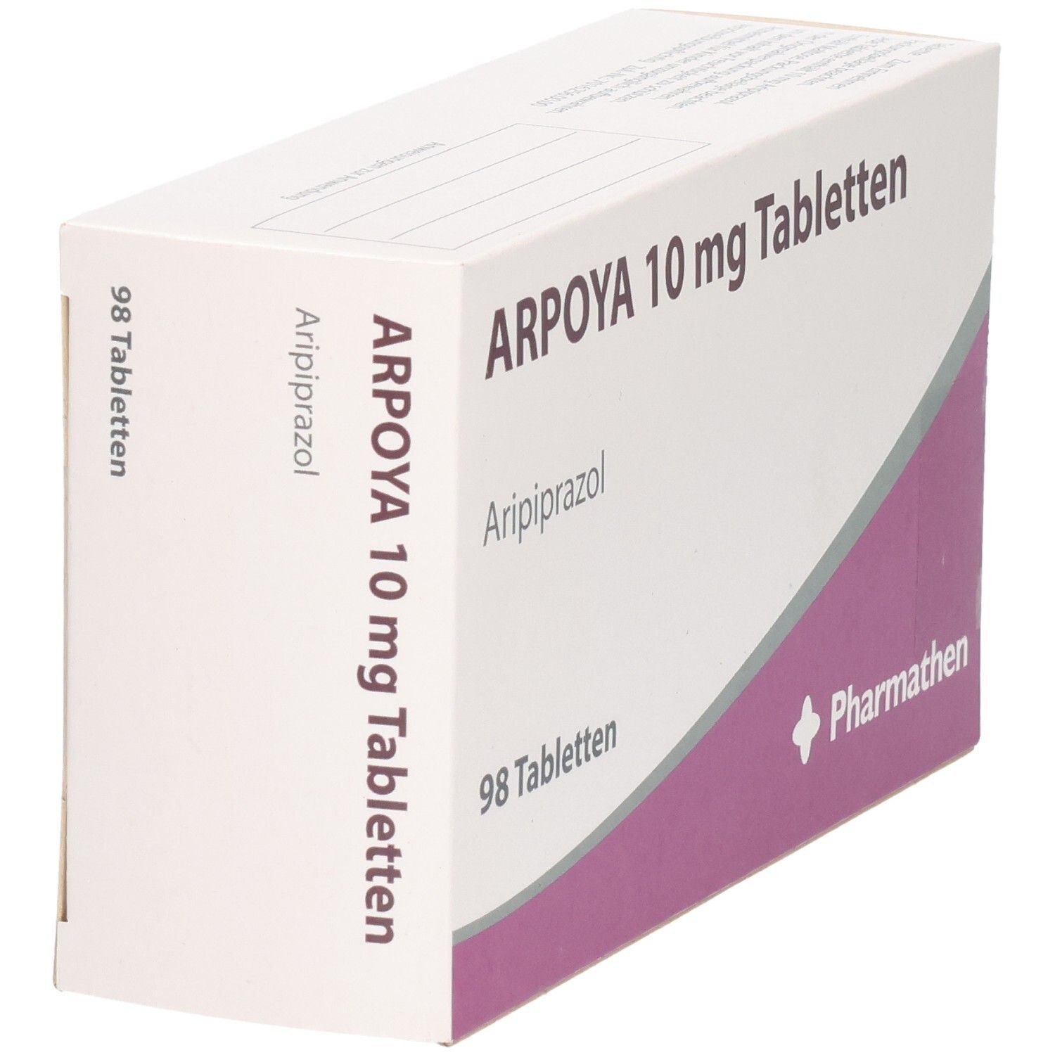ARPOYA 10 mg Tabletten Schachtel mit 98 Tabletten, Aripiprazol.