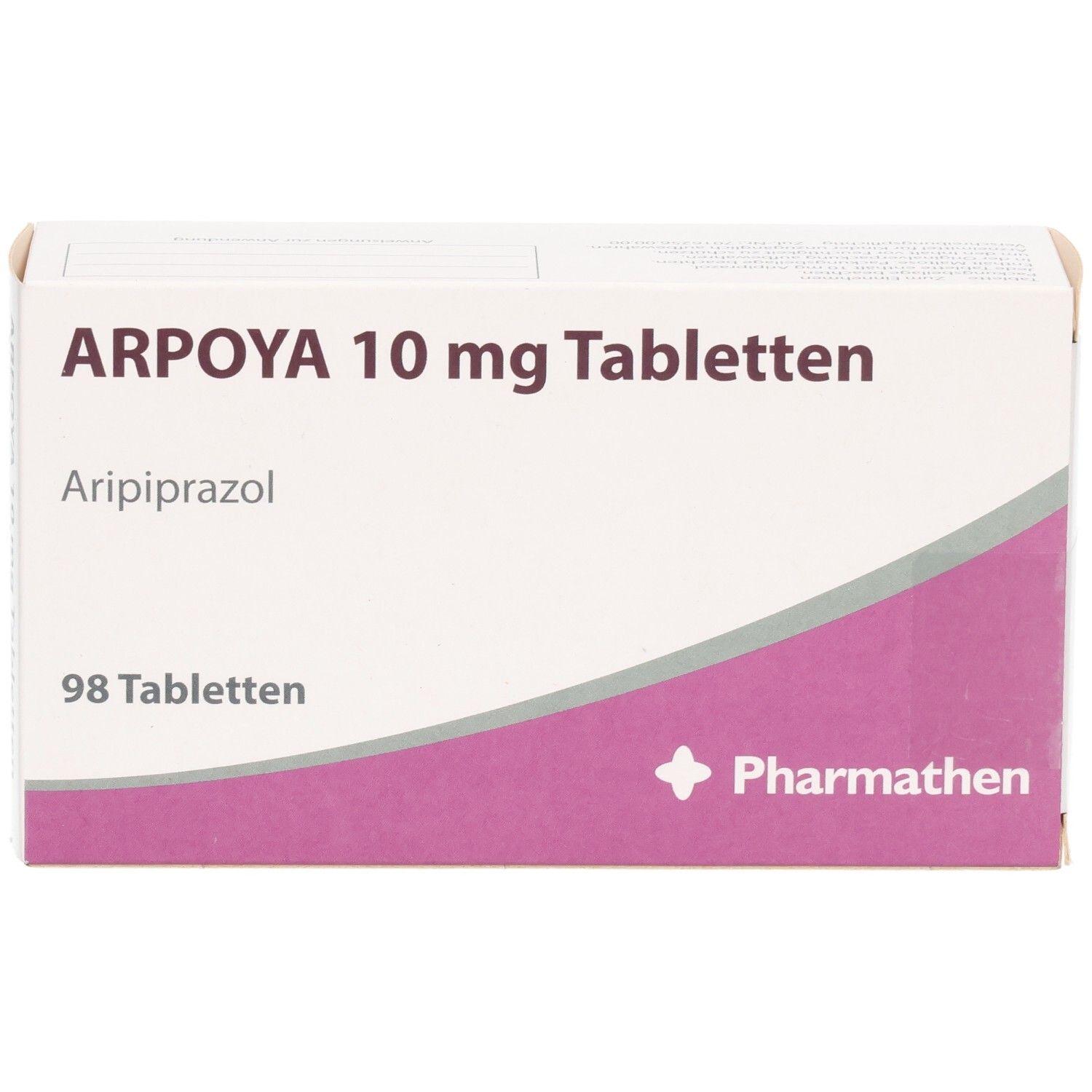 ARPOYA 10 mg Tabletten Schachtel mit 98 Tabletten, Aripiprazol.