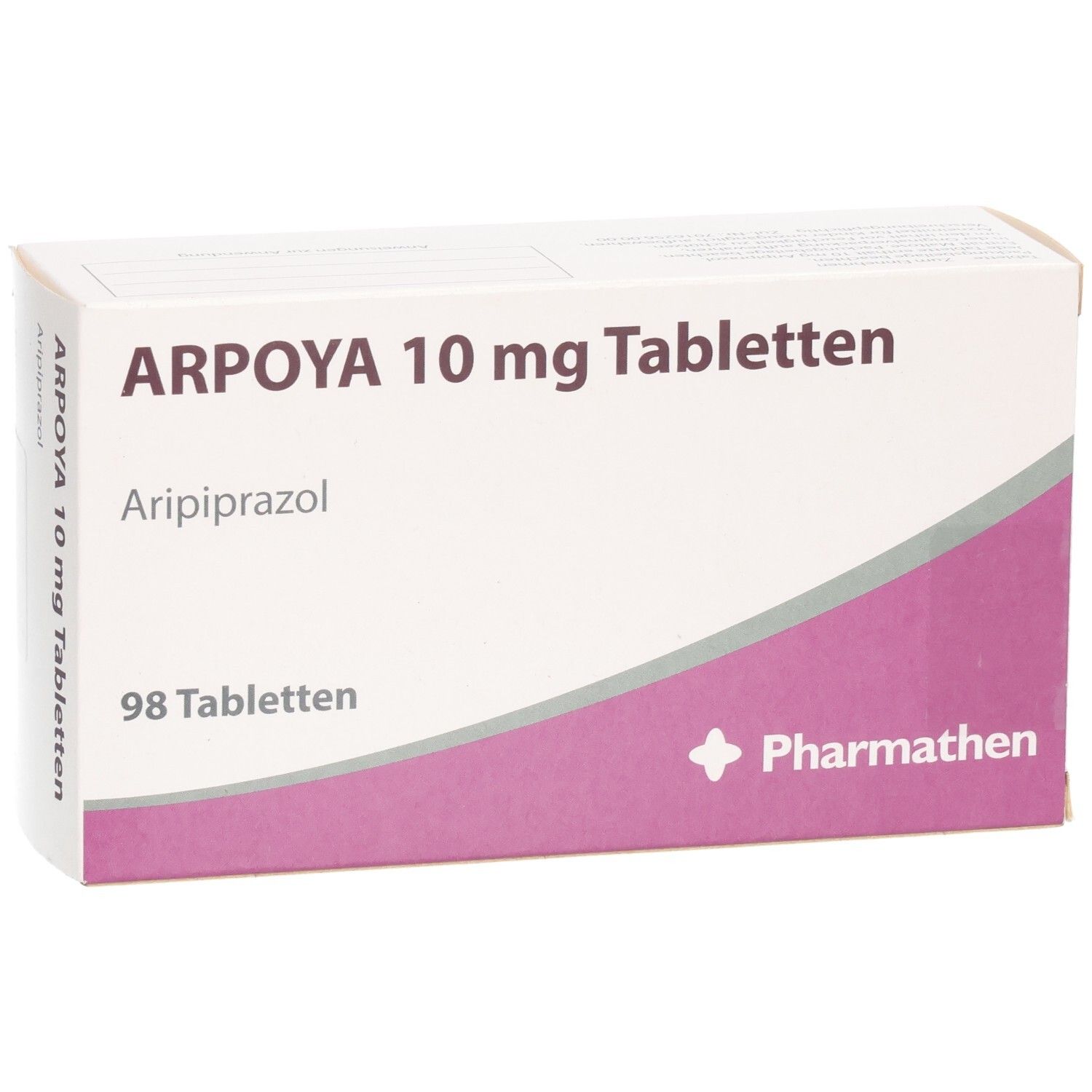 ARPOYA 10 mg Tabletten Schachtel mit 98 Tabletten, Aripiprazol.