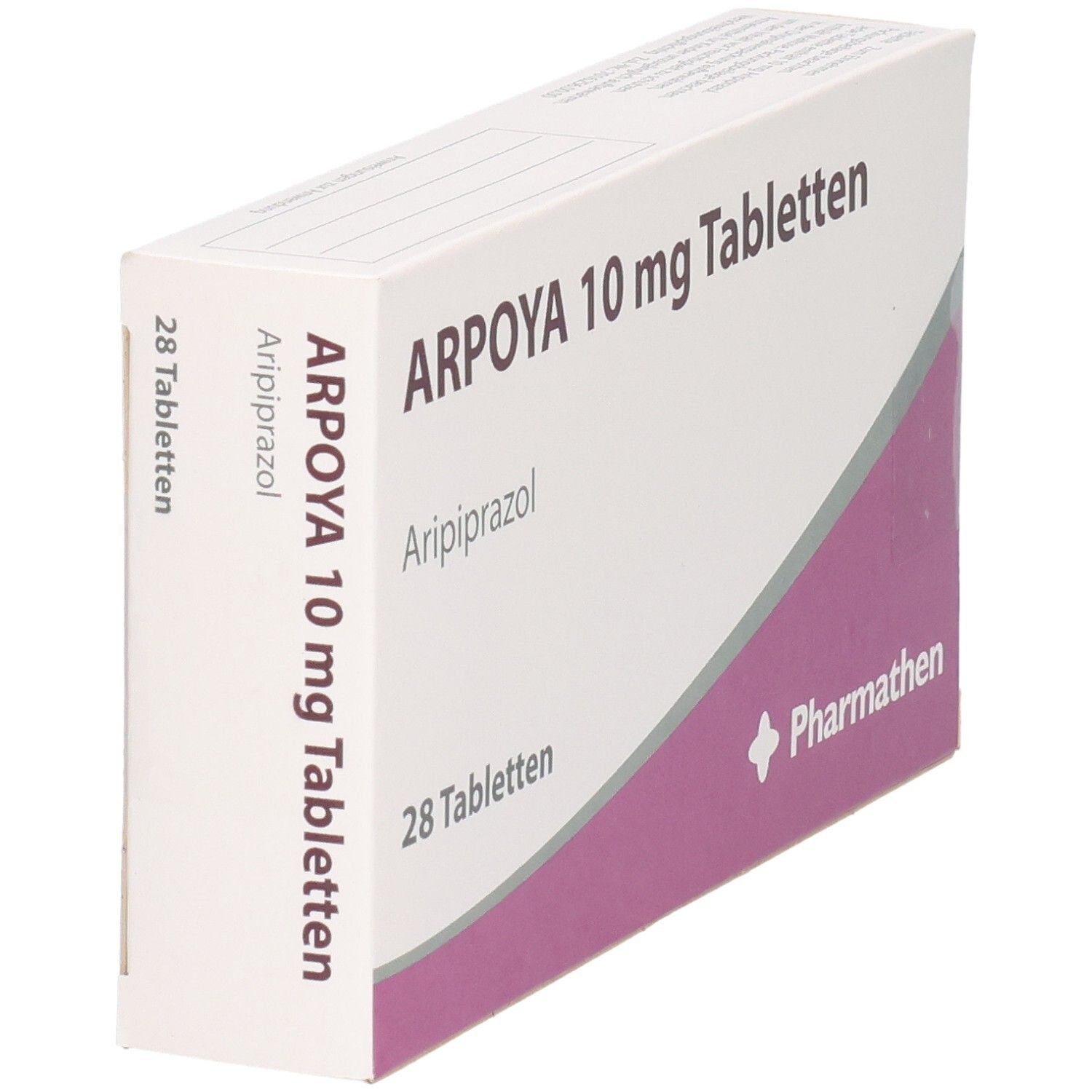 ARPOYA 10 mg Tabletten Schachtel mit 28 Tabletten, Aripiprazol.