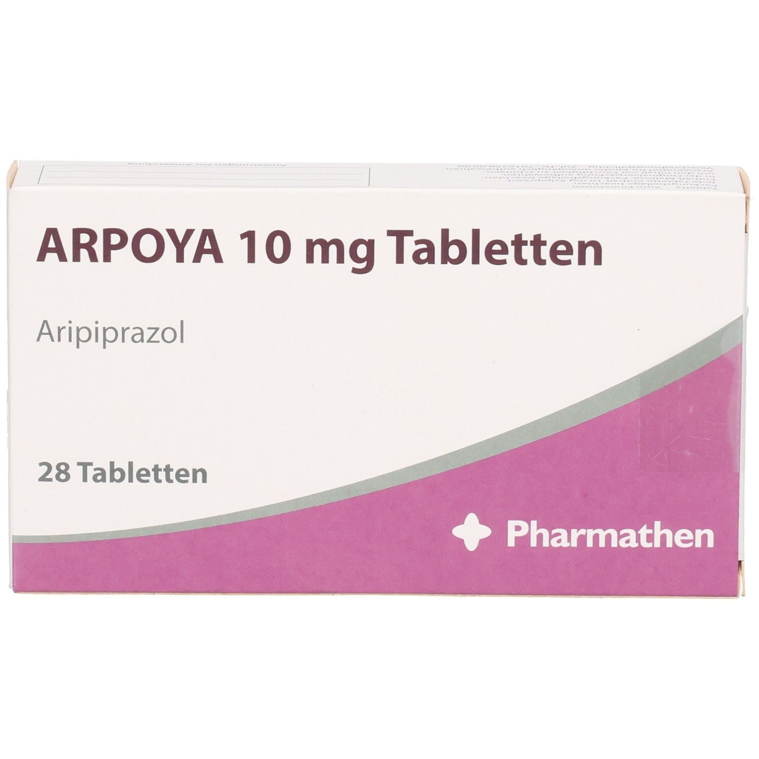 ARPOYA 10 mg Tabletten Schachtel mit 28 Tabletten, Aripiprazol.