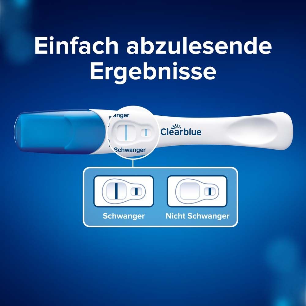 Clearblue Schwangerschaftstest Frühe Erkennung und mit Wochenbestimmung - Kombipack