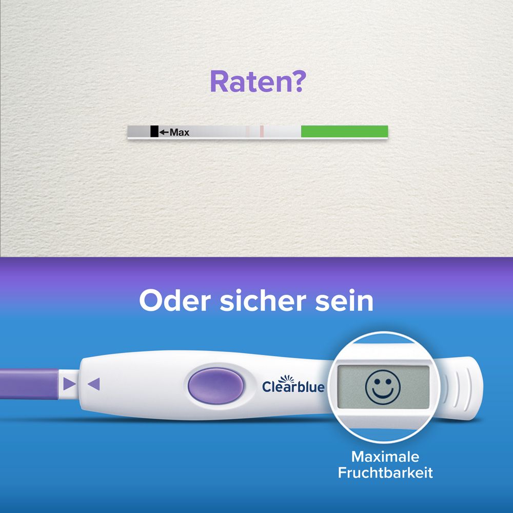 CLEARBLUE Ovulation und Schwangerschaftstest Kombipack