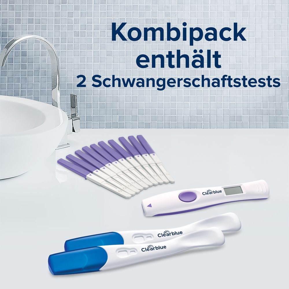 CLEARBLUE Ovulation und Schwangerschaftstest Kombipack