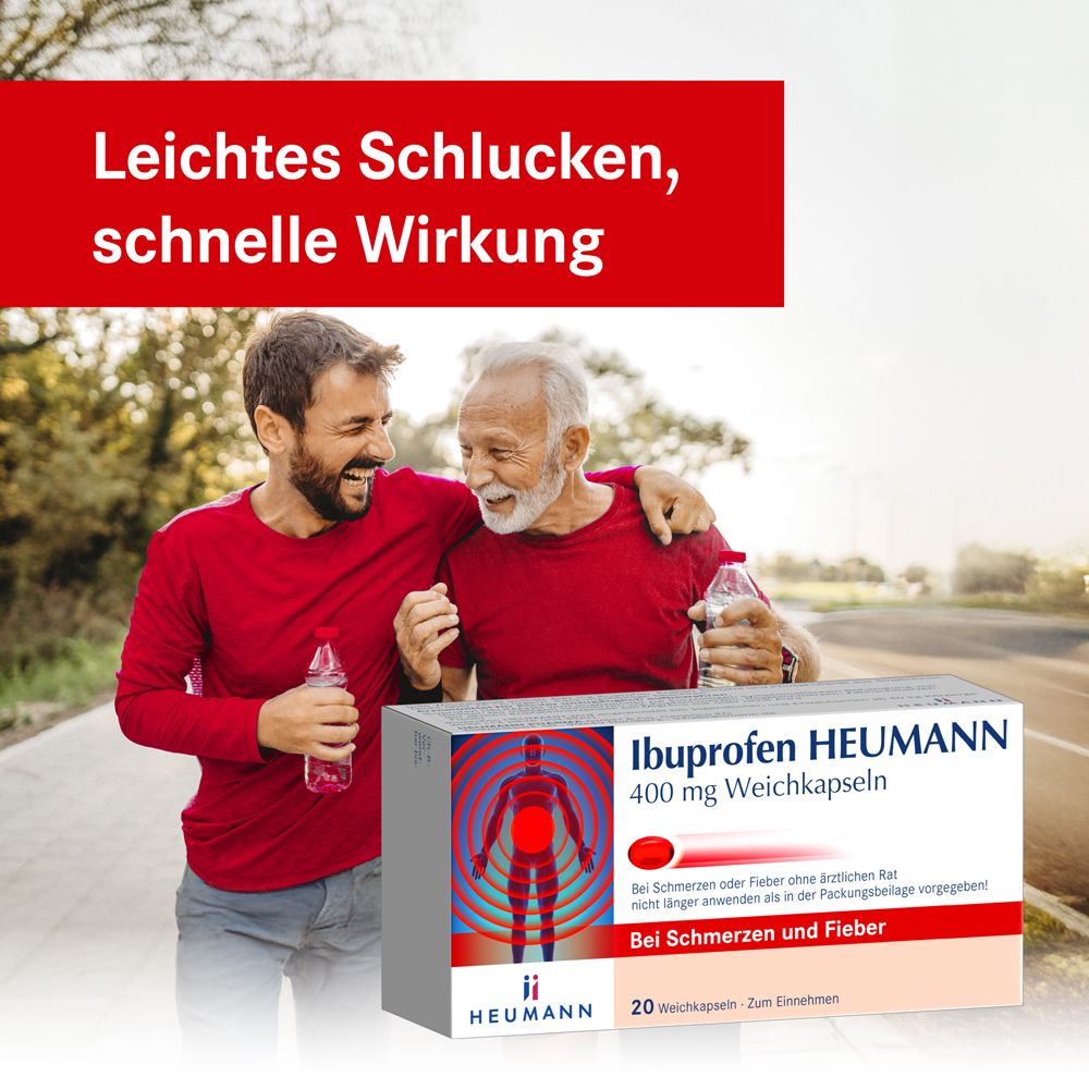 Ibuprofen HEUMANN 400 mg Weichkapseln