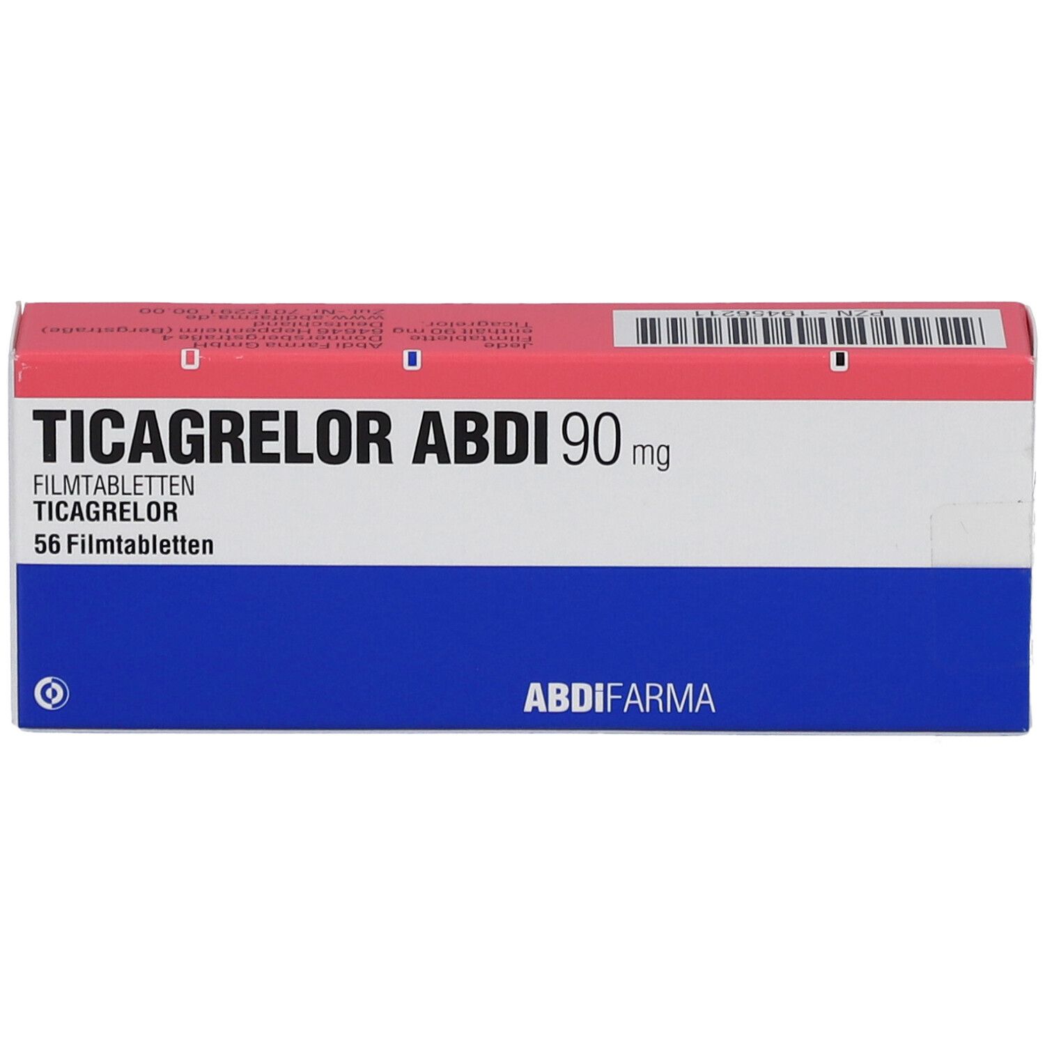 TICAGRELOR Abdi 90 mg Filmtabletten