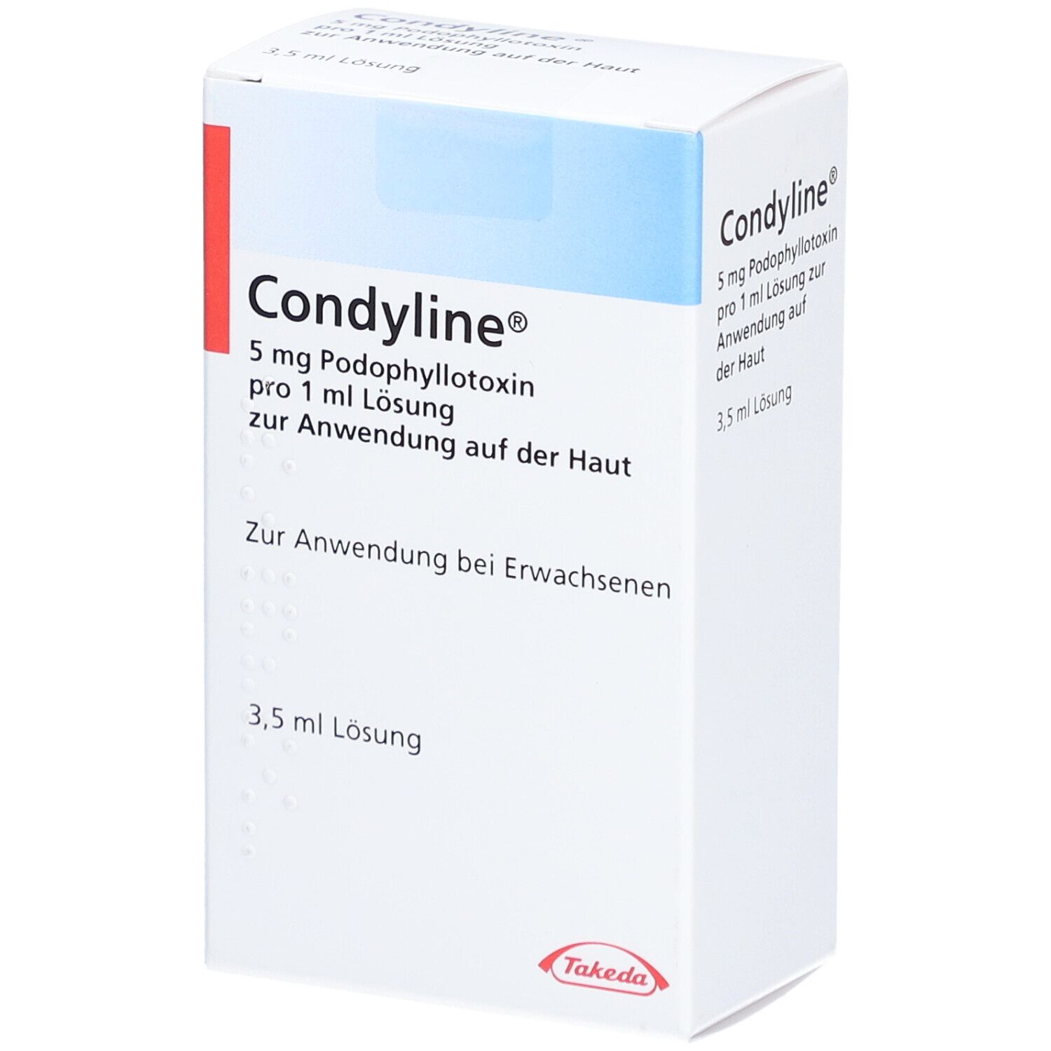 CONDYLINE 5 mg/ml Lösung z.Anwendung auf d.Haut