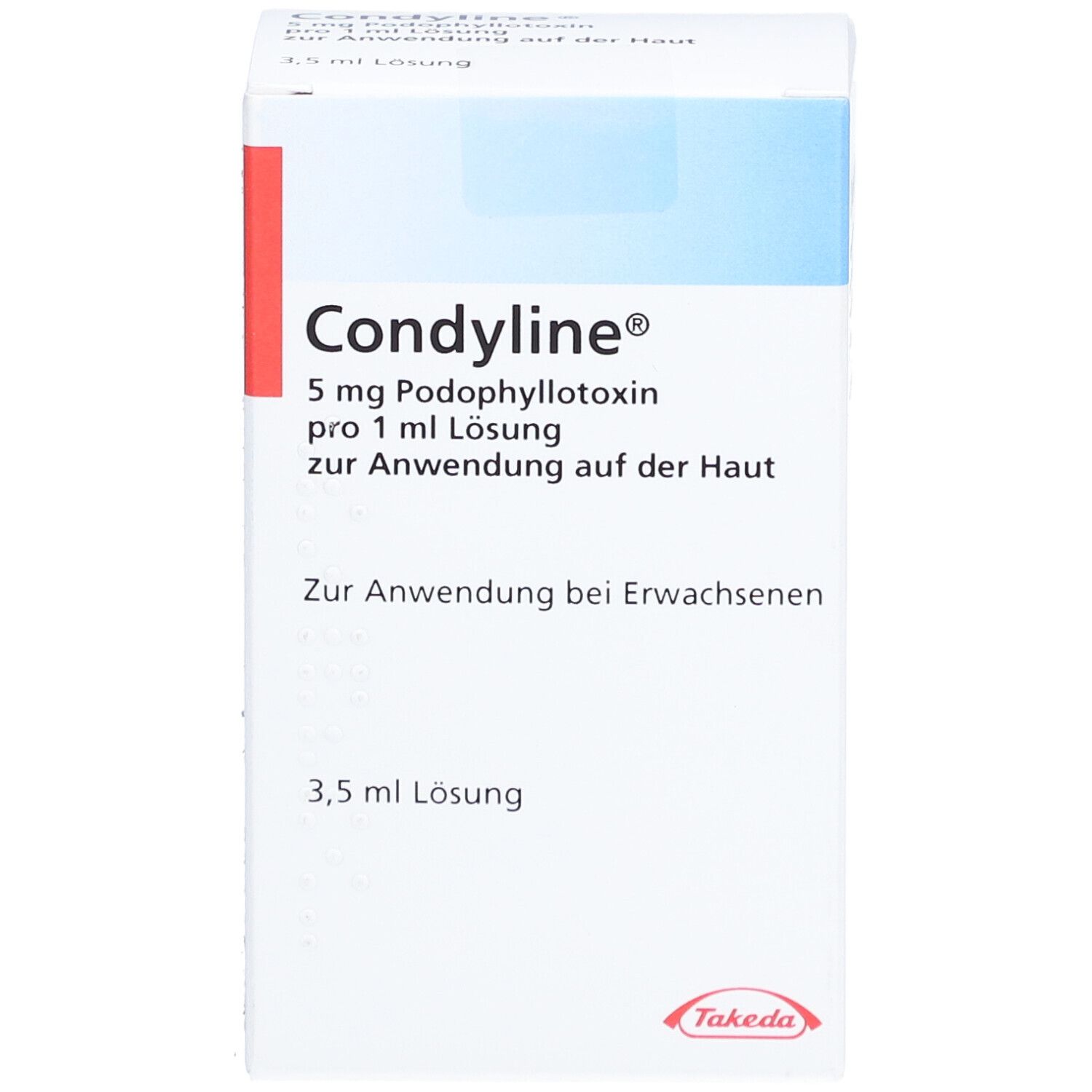 CONDYLINE 5 mg/ml Lösung z.Anwendung auf d.Haut