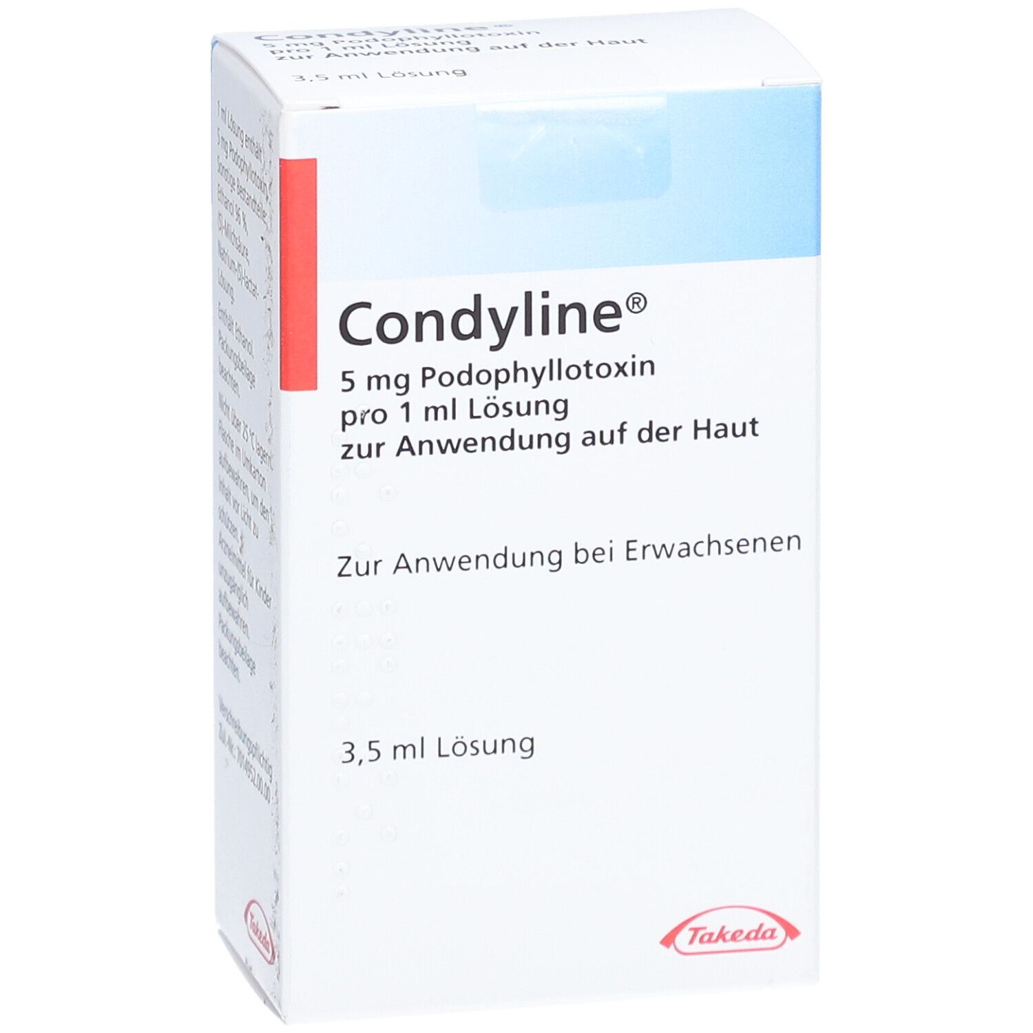 CONDYLINE 5 mg/ml Lösung z.Anwendung auf d.Haut