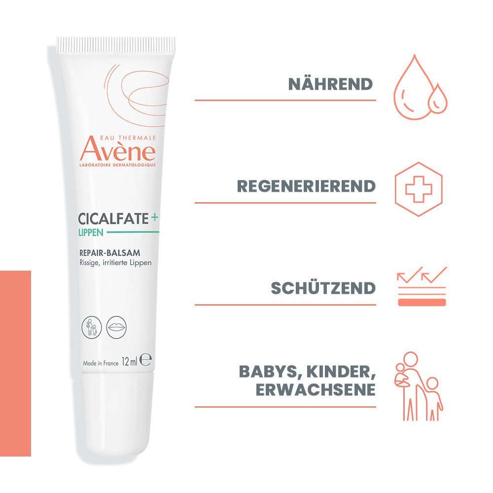 Avène CICALFATE+ Lippen Repair-Balsam für rissige und trockene Lippen