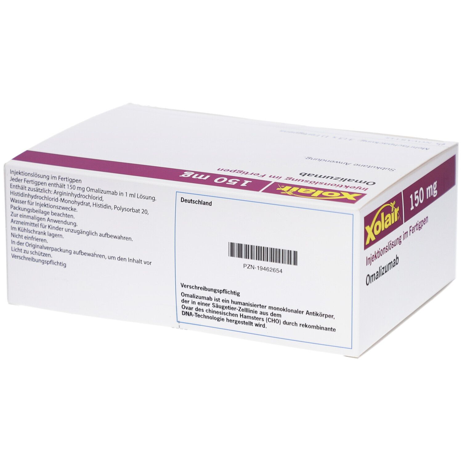 XOLAIR 150 mg Injektionslösung i.e.Fertigpen