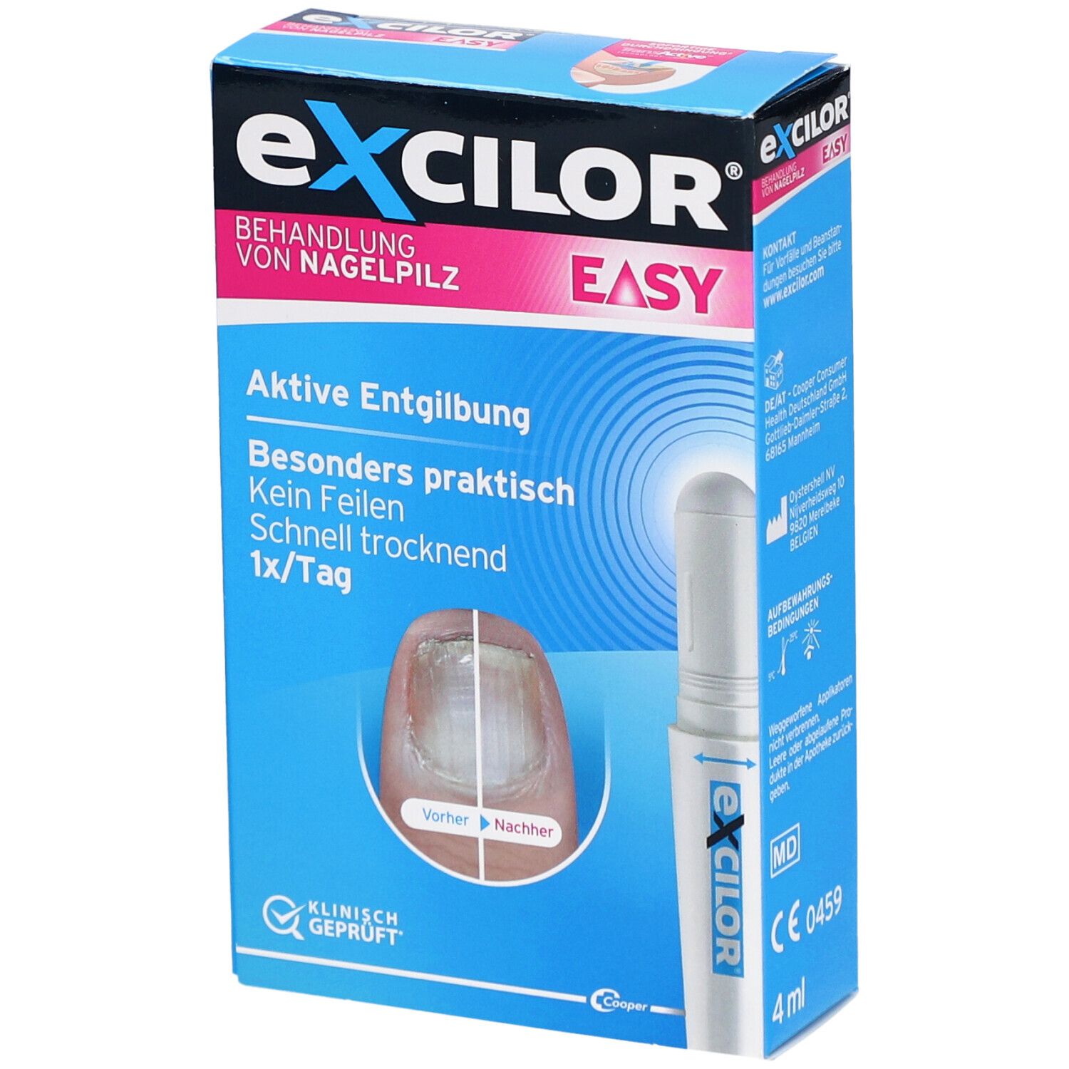 Excilor® Easy Behandlung von Nagelpilz