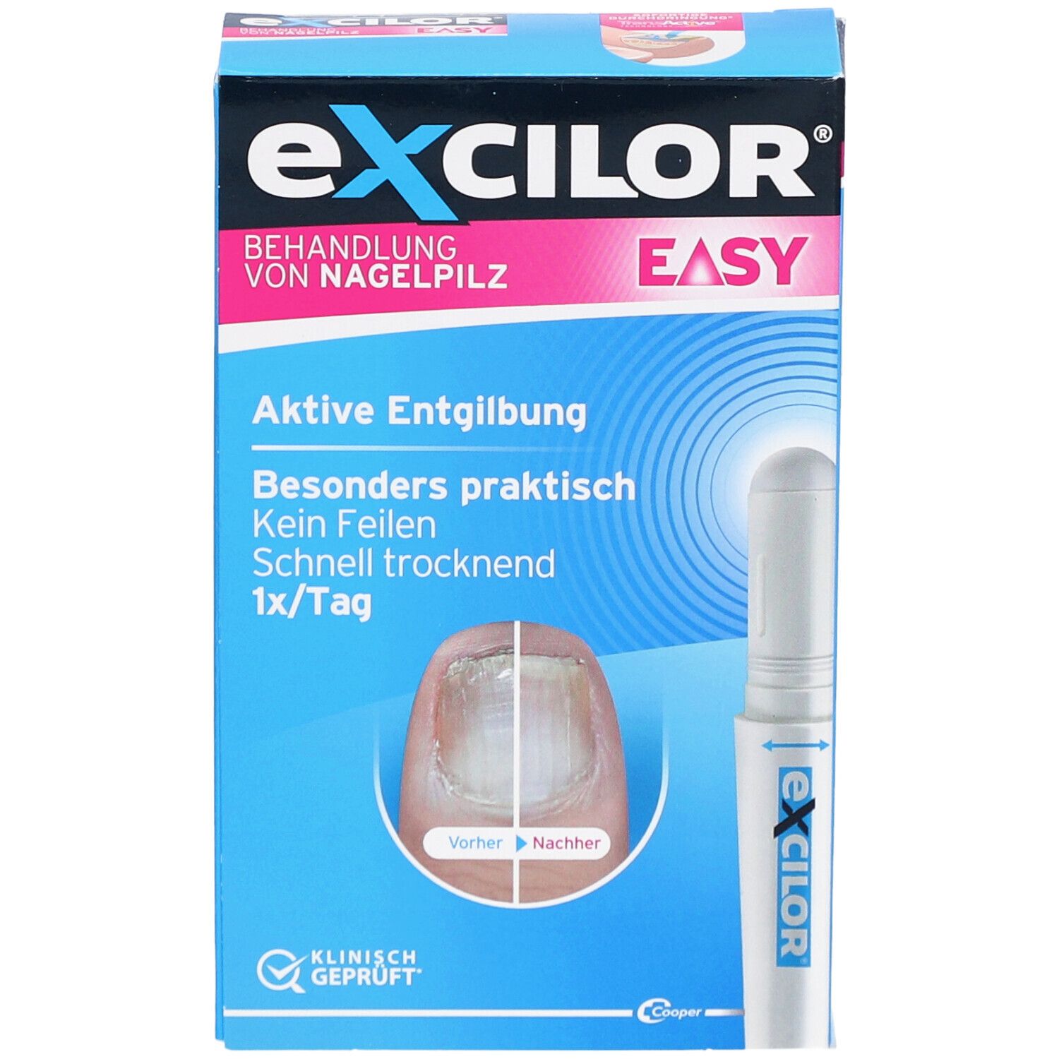 Excilor® Easy Behandlung von Nagelpilz