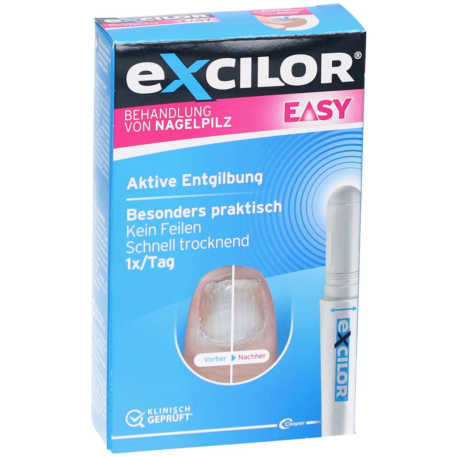 Excilor® Easy Behandlung von Nagelpilz
