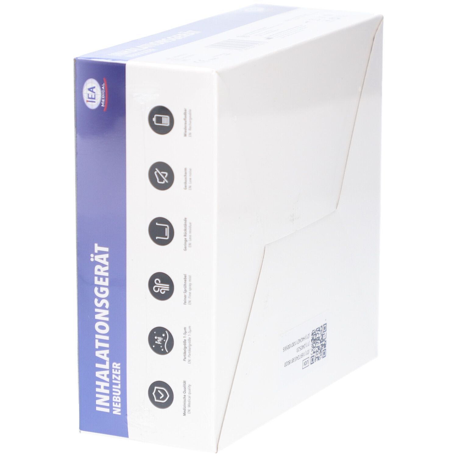 IEA Medical mobiles Inhalationsgerät, Inhalator, Vernebler, Inhaliergerät Kinder und Erwachsene
