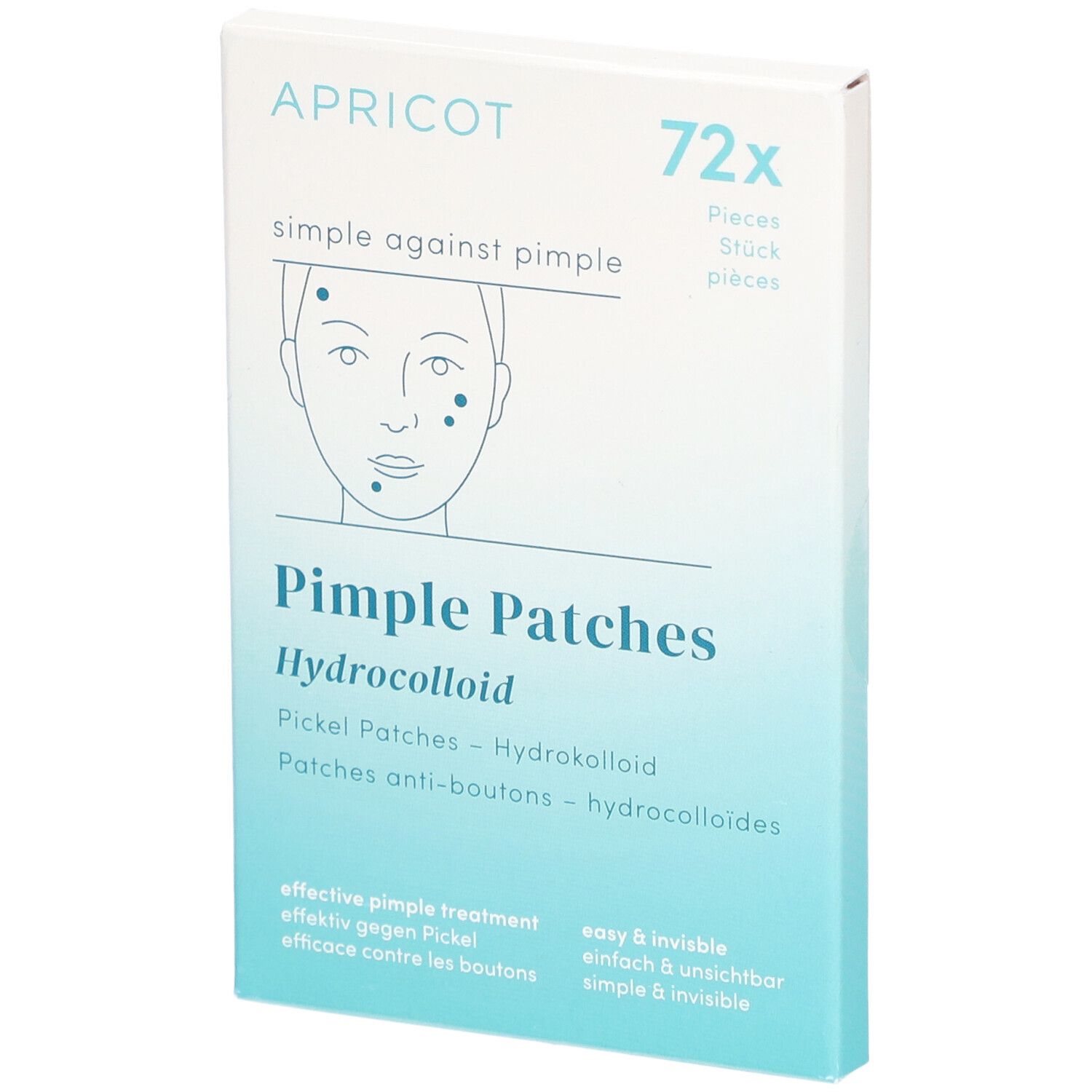 APRICOT Pickel Patches simple against pimple