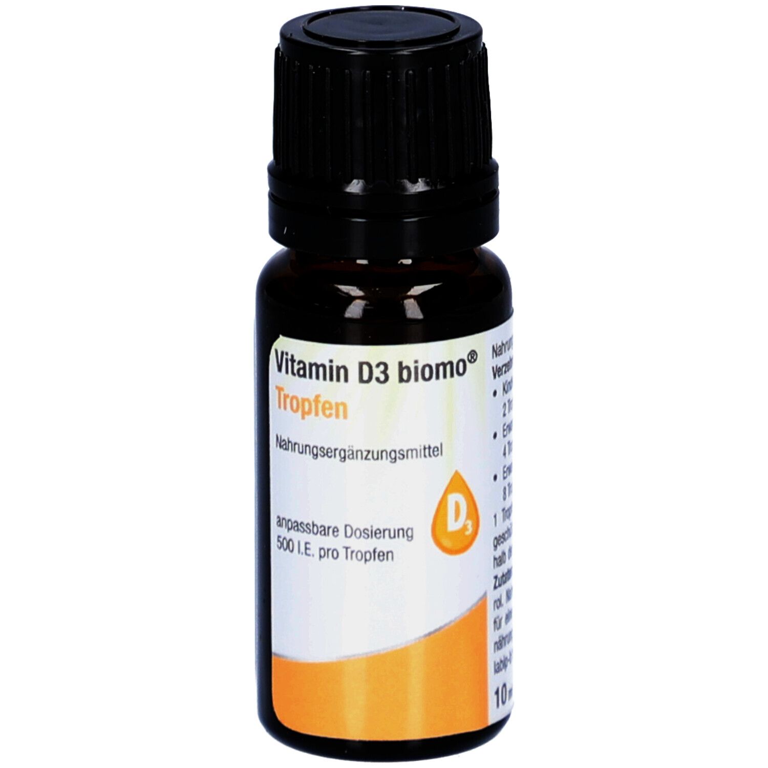 Vitamin D3 Biomo Tropfen 10 ml