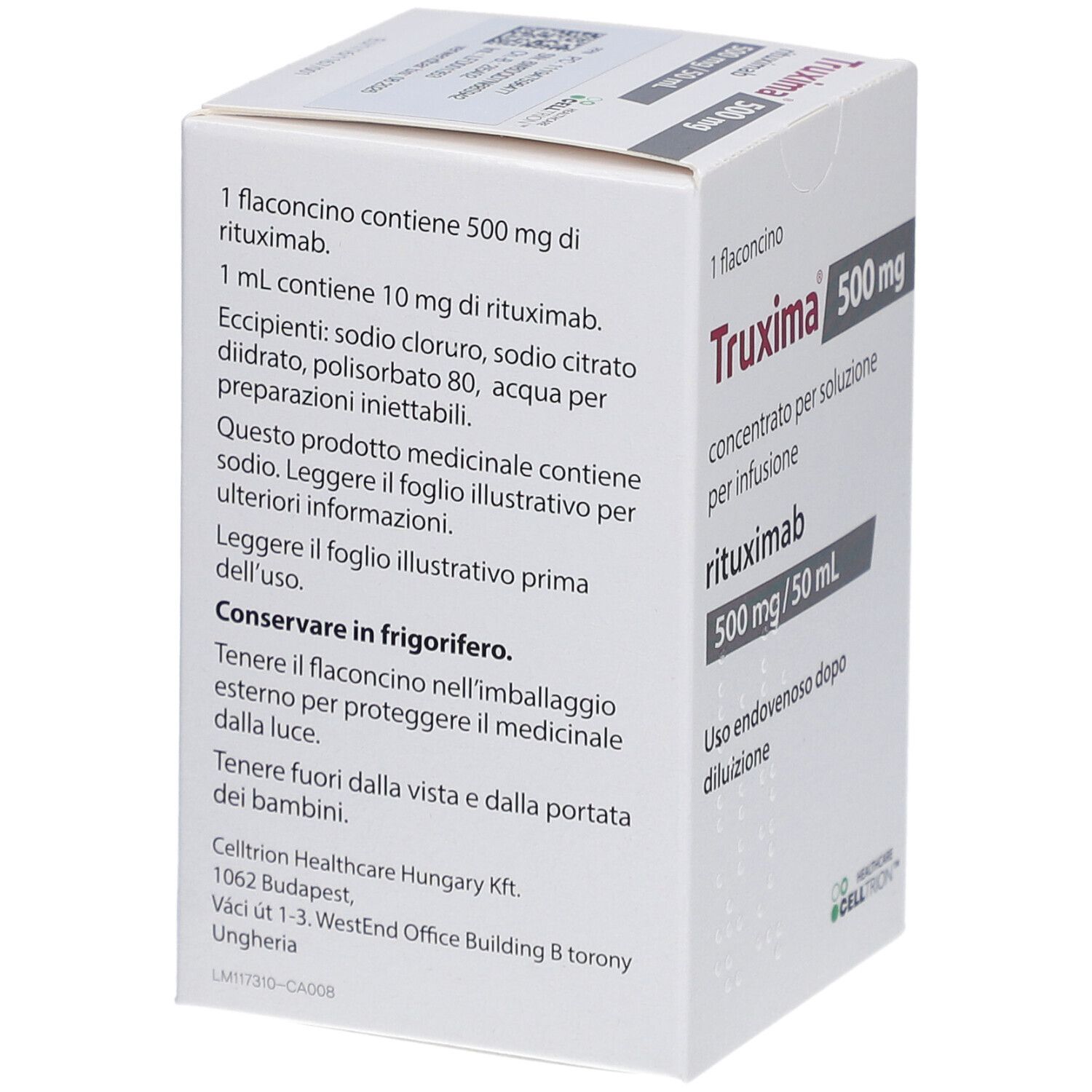 TRUXIMA 500 mg Konz.z.Herst.e.Infusionslösung