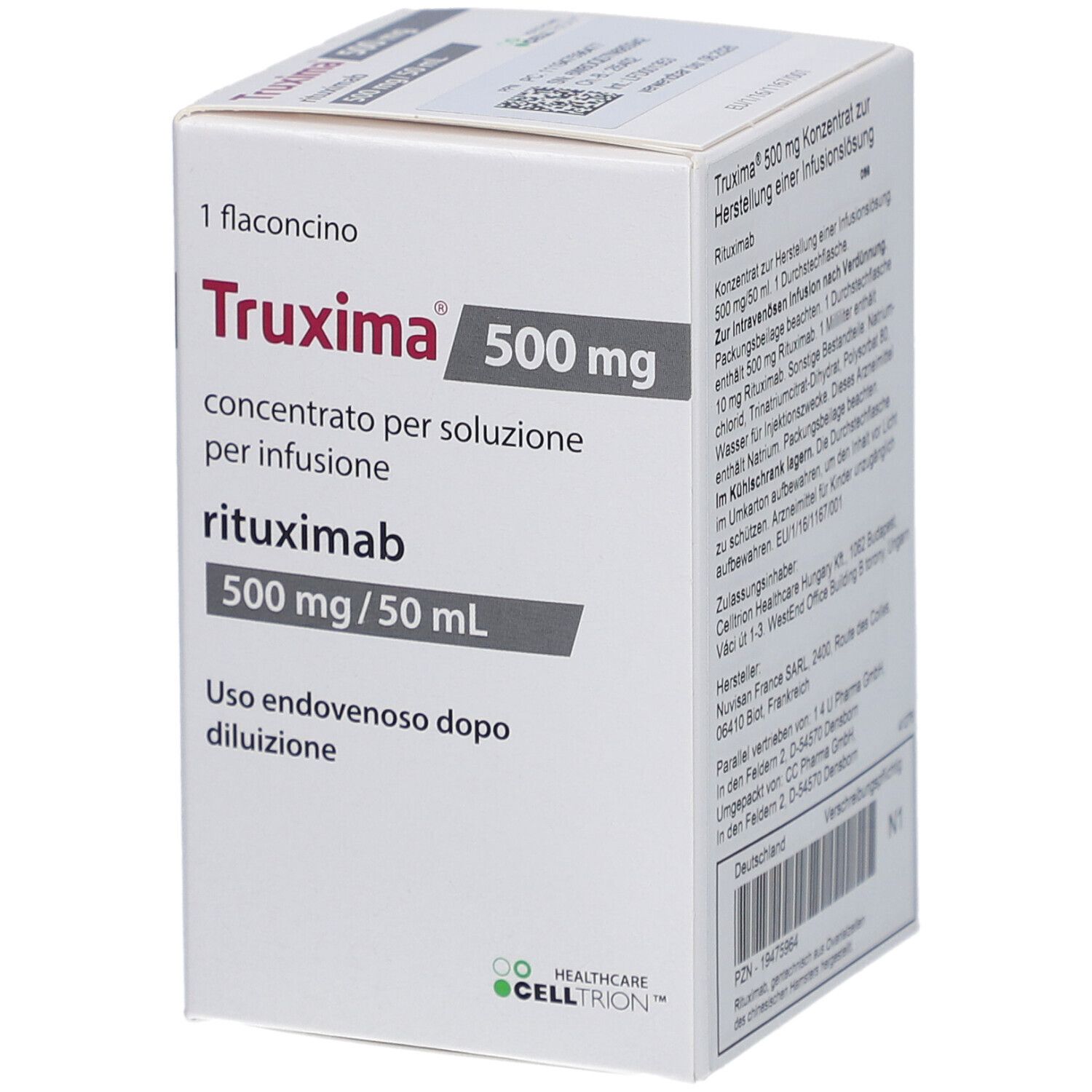 TRUXIMA 500 mg Konz.z.Herst.e.Infusionslösung