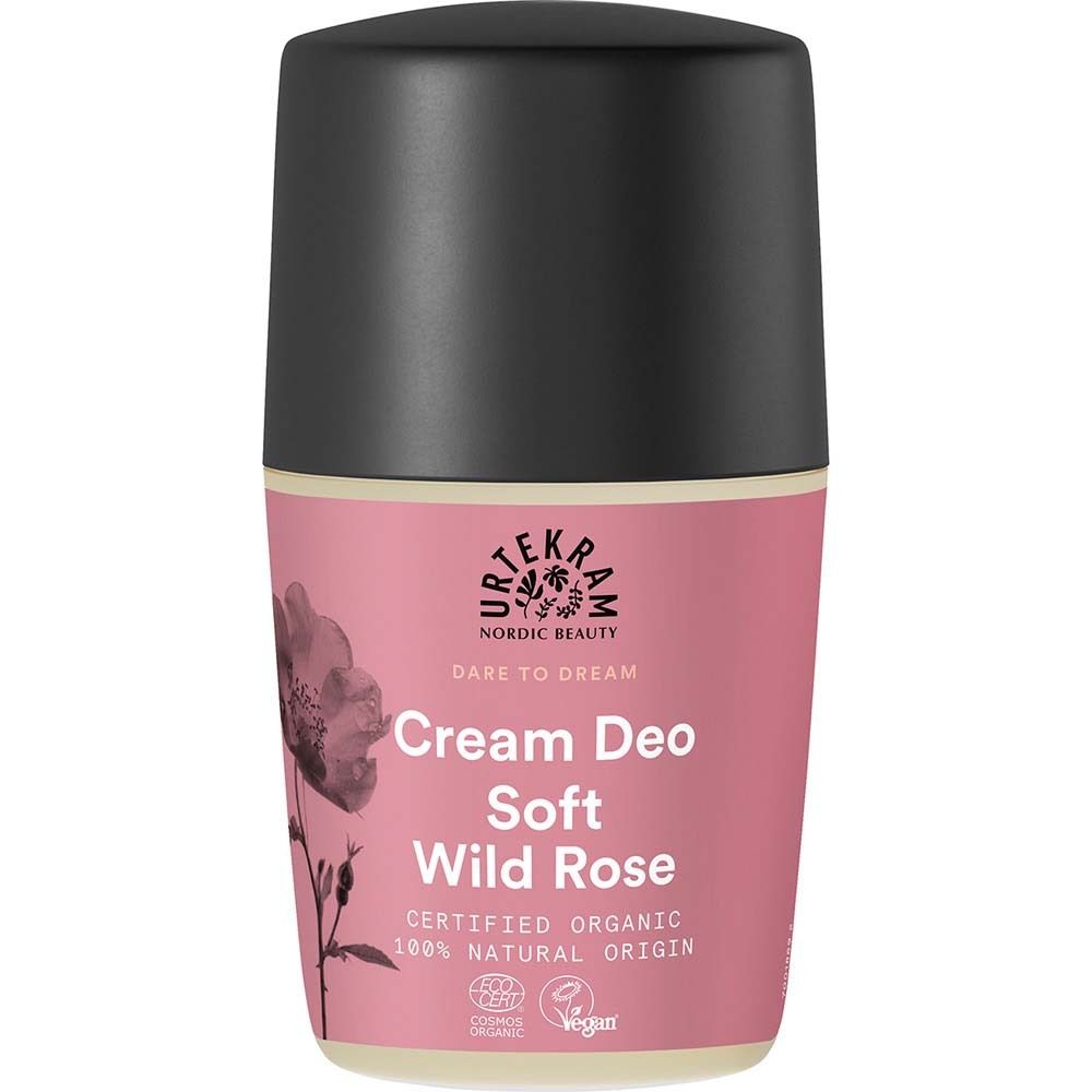 Urtekram Soft wild Rose Cream Deo 50 ml Körperpflege