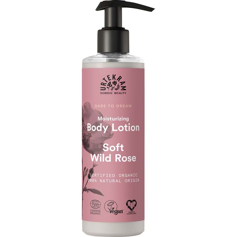 Urtekram Soft wild Rose moisturizing Bodylotion 245 ml Lotion