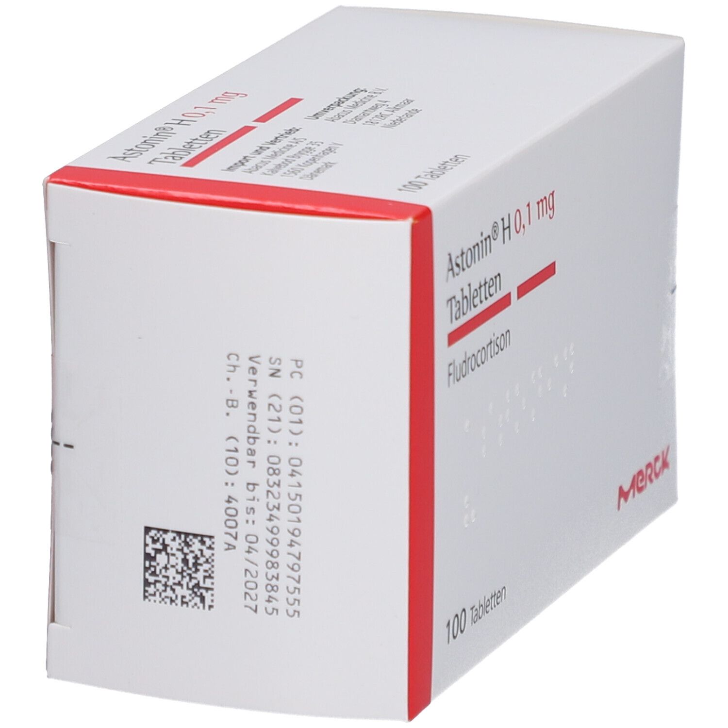 ASTONIN H 0,1 mg Tabletten Blisterpackung