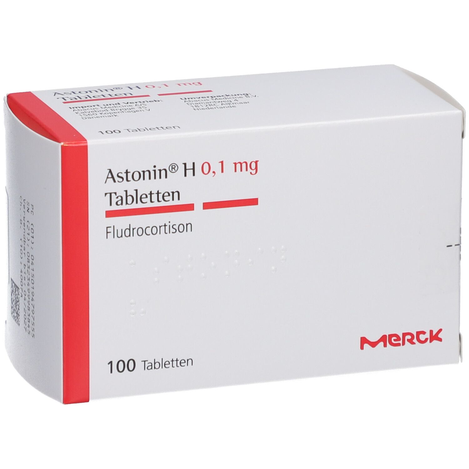 ASTONIN H 0,1 mg Tabletten Blisterpackung