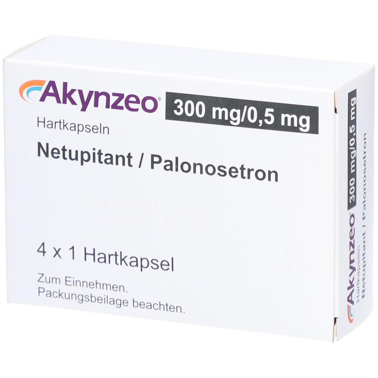 AKYNZEO 300 mg/0,5 mg Hartkapseln