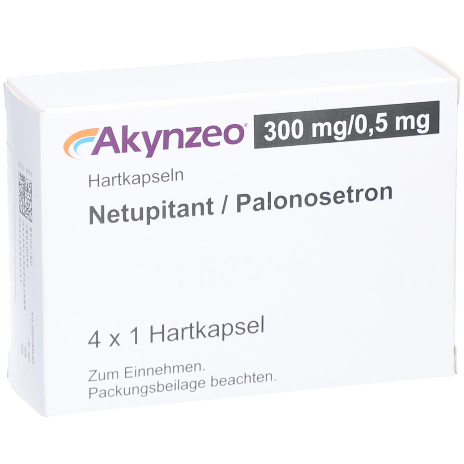 AKYNZEO 300 mg/0,5 mg Hartkapseln