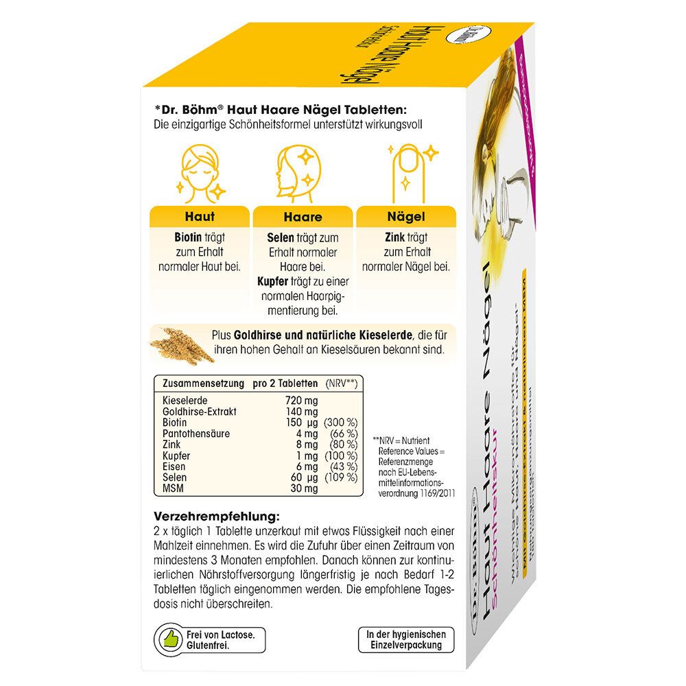 Dr. Böhm® Haut Haare Nägel – Unterstützung für Haut, Haare & Nägel