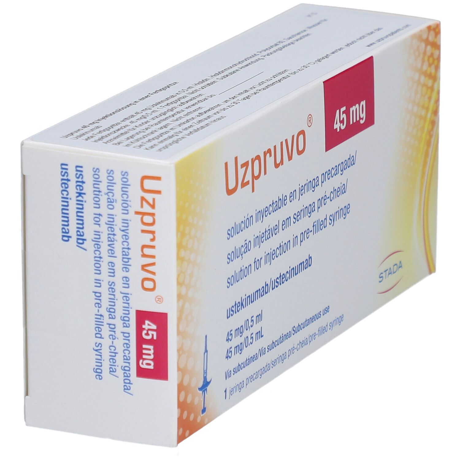 Uzpruvo 45 mg Injektionslösung i.e.Fertigspr. 1 St