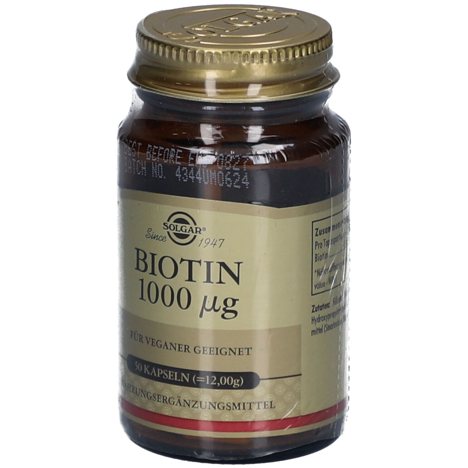 Solgar Biotin 1000 µg Kapseln