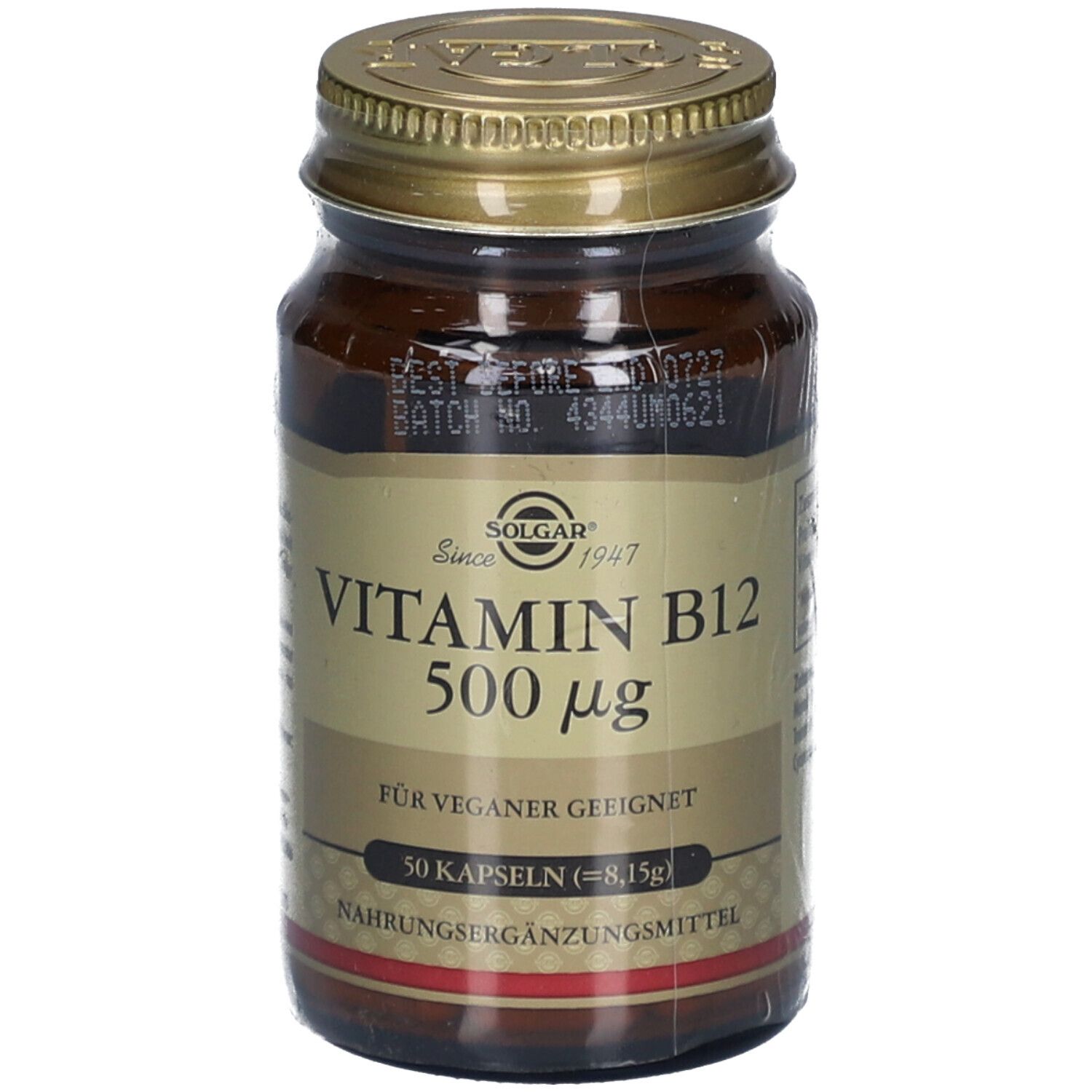 Solgar Vitamin B12 500 µg Kapseln