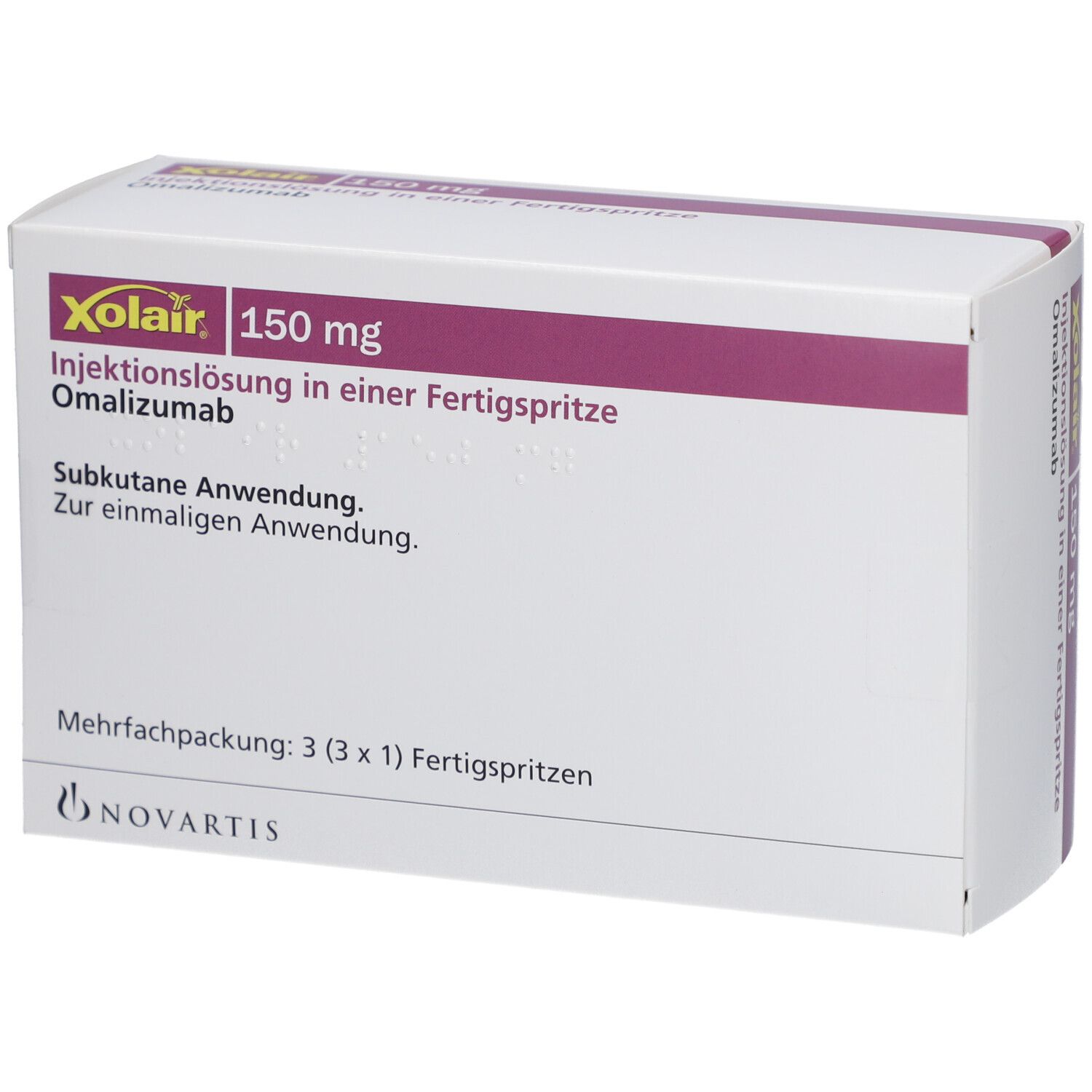 XOLAIR 150 mg Injektionslösung i.e.Fertigspritze