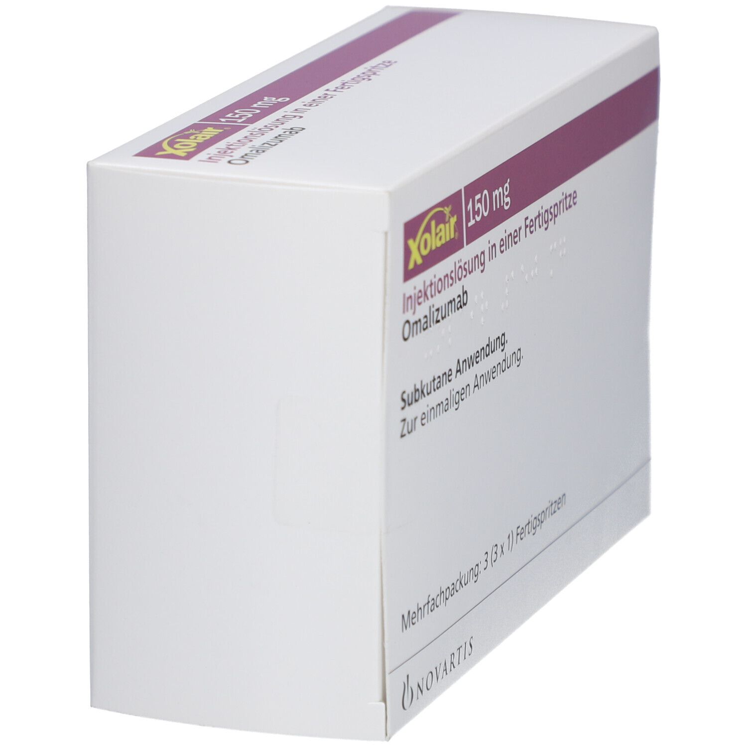 XOLAIR 150 mg Injektionslösung i.e.Fertigspritze
