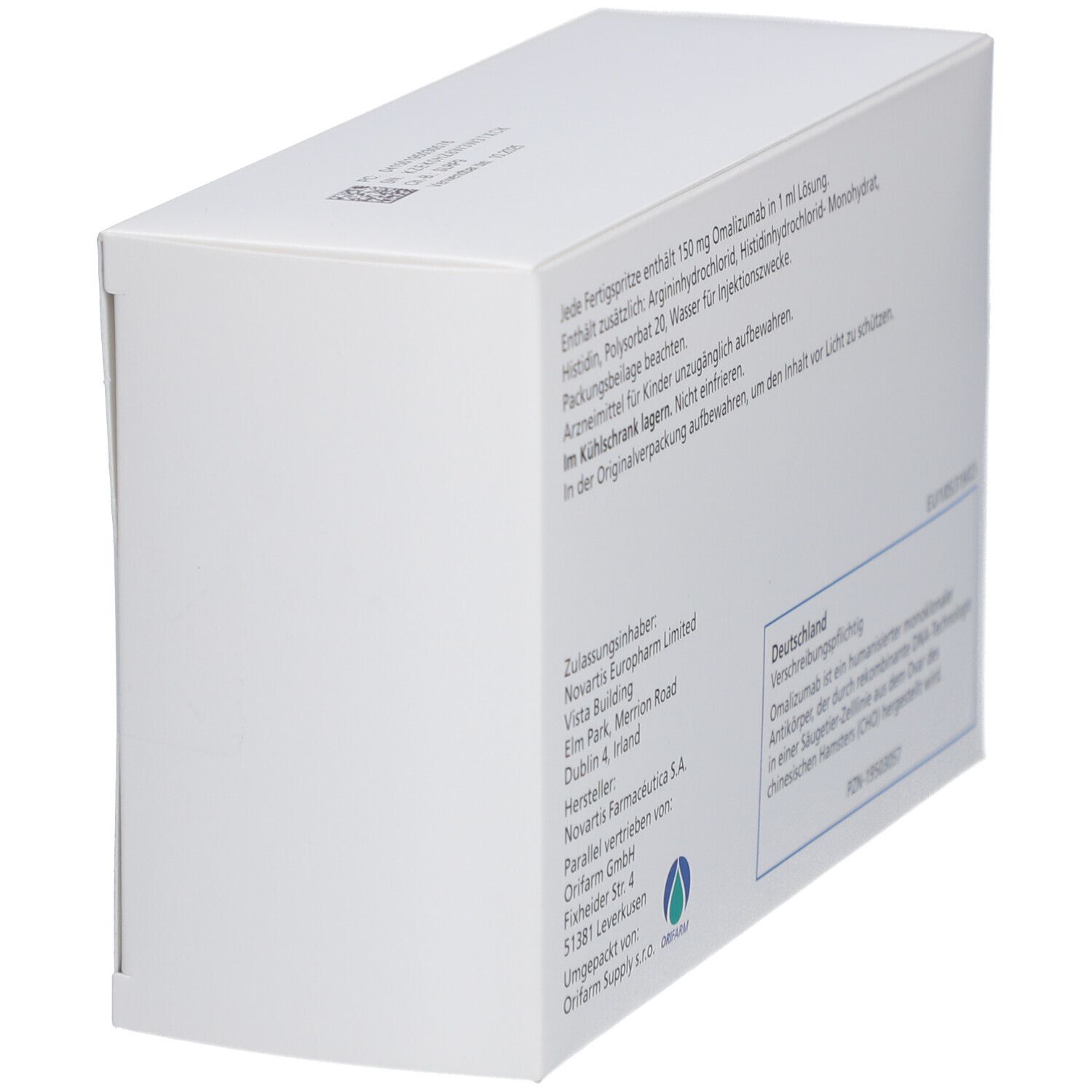 XOLAIR 150 mg Injektionslösung i.e.Fertigspritze