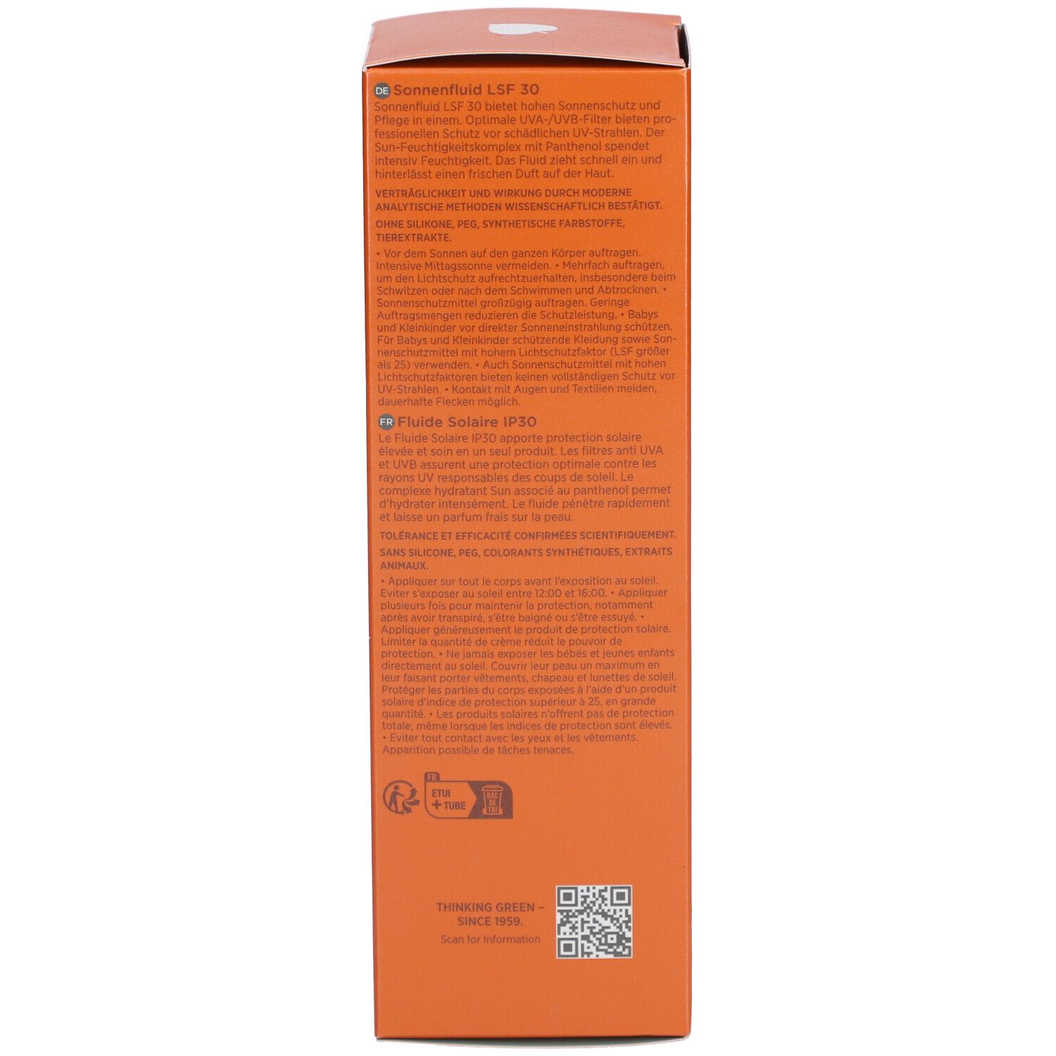 ANNEMARIE BÖRLIND BODY Sun fluid LSF 30