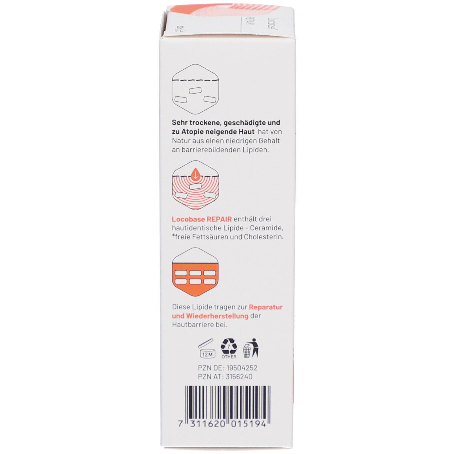 Locobase® Repair Creme für sehr trockene und atopische Haut