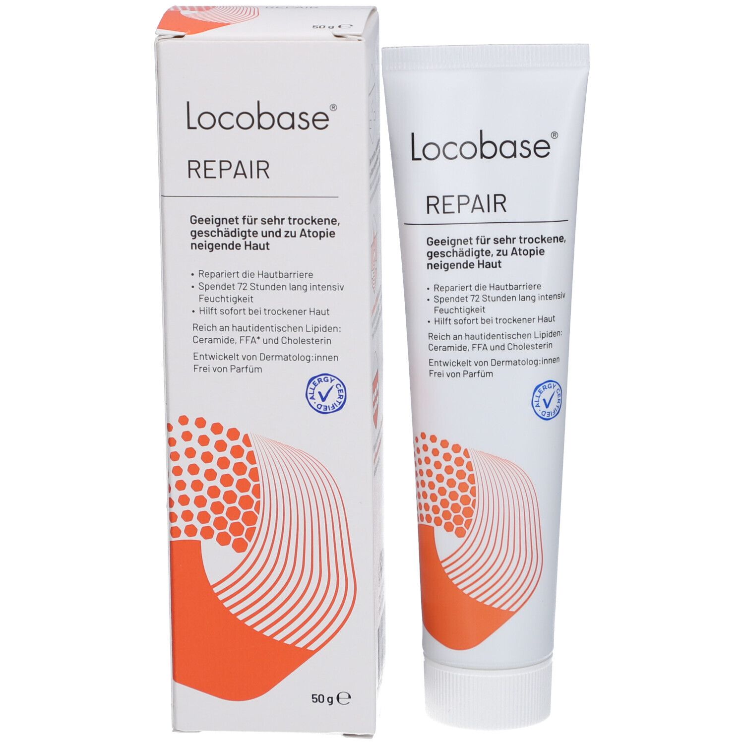 Locobase® Repair Creme für sehr trockene, geschädigte Haut