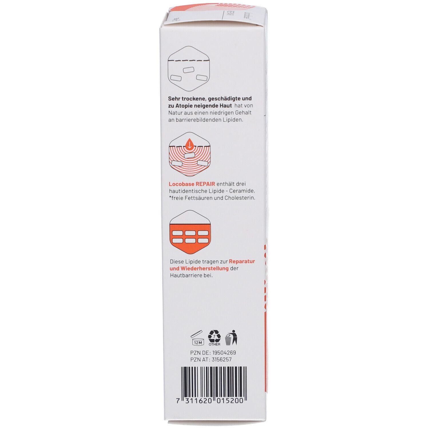 Locobase® Repair Creme für sehr trockene, geschädigte Haut