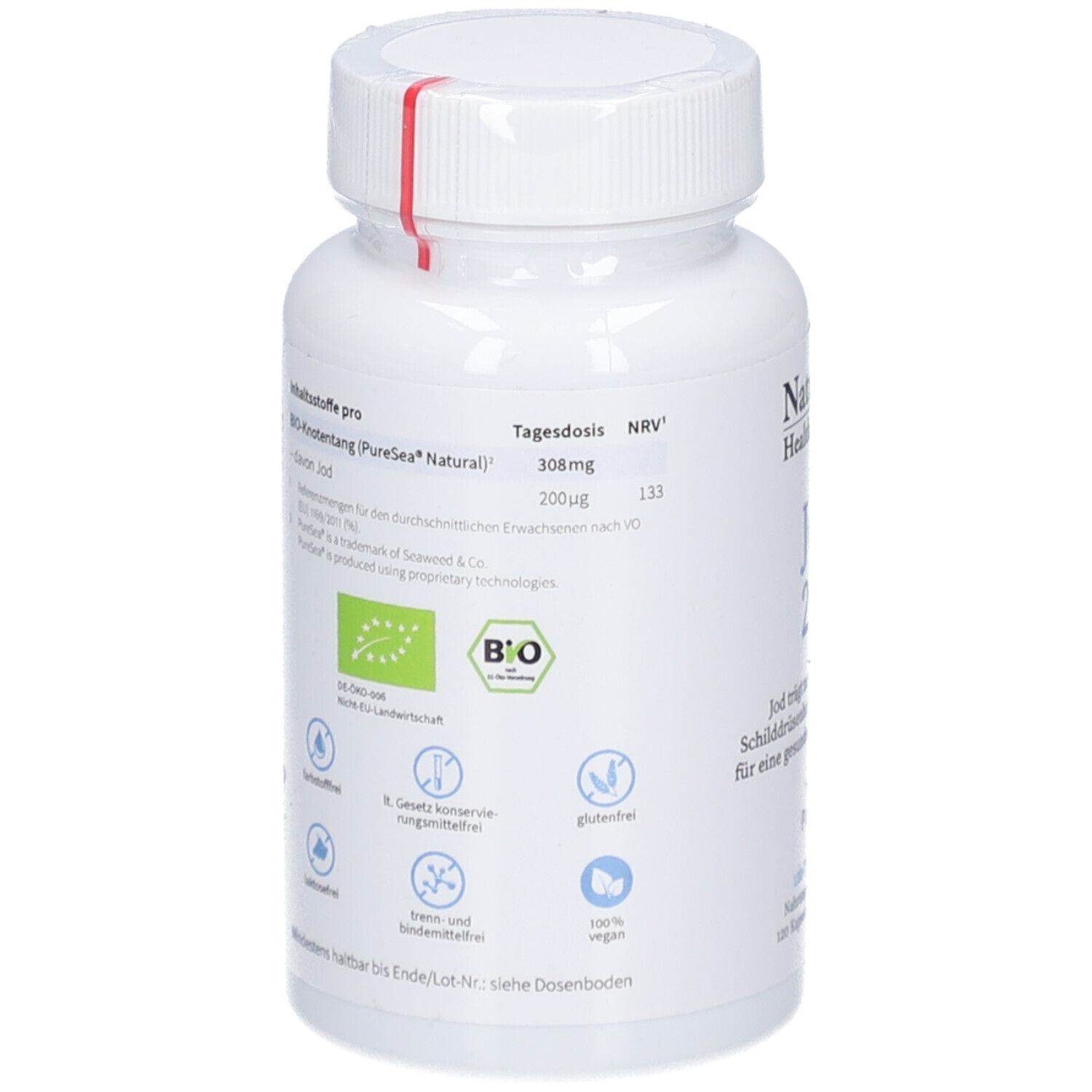 NatuGena Jod 200 aus Bio-Knotentang