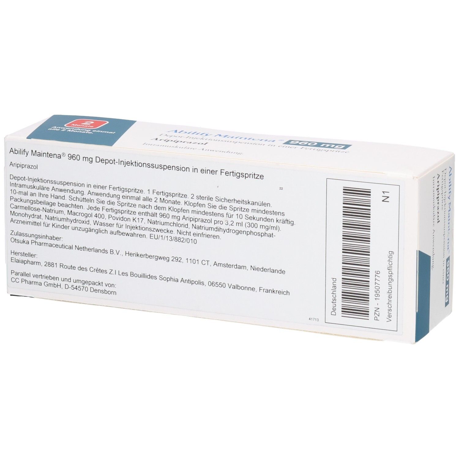 ABILIFY Maintena 960 mg Dep.-Inj.-Susp.Fertigspr.